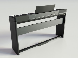 digital piano casio px350 3D Model in Piano 3DExport