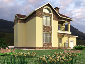 house Modello 3D