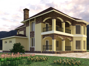 house Modello 3D