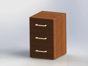 gaveta de escrit&oacute;rio Modelo de Impressão 3D