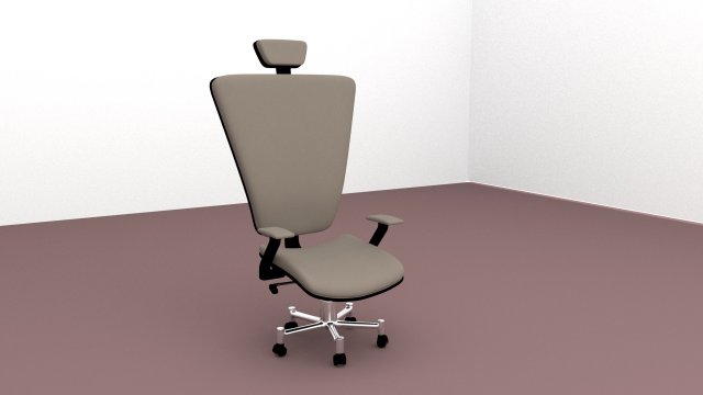 office chair 3D Модель .c4d .max .obj .3ds .fbx .stl .blend