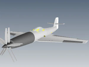 aereocacciadieangel Modello 3D