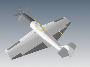 airplanefighterdieangel Modelo 3D