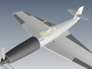 airplanefighterdieangel Modelo 3D