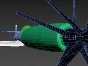 airplanefighterdieangel 3D Model