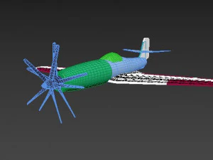 airplanefighterdieangel 3D Model