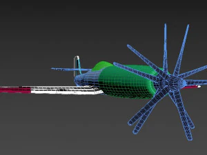 airplanefighterdieangel 3D Model