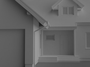 house 001 Modèle 3D