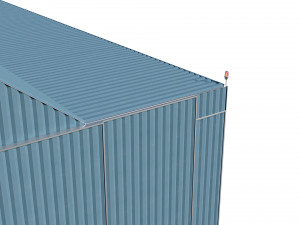 airport hangar Modèle 3D