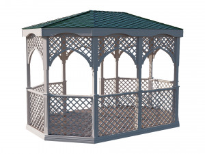 gazebo Model 3D