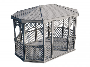 gazebo Model 3D