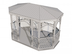 gazebo Model 3D