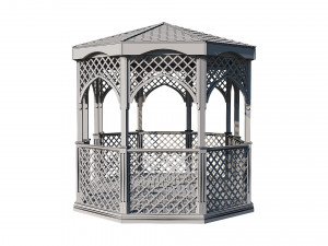 gazebo Model 3D