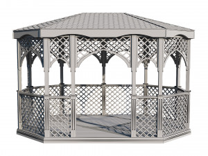 gazebo Model 3D