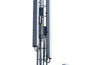 tour de t&eacute;l&eacute;communication Modèle 3D