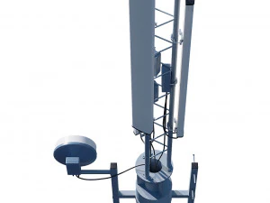 tour de t&eacute;l&eacute;communication Modèle 3D
