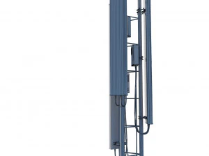 tour de t&eacute;l&eacute;communication Modèle 3D