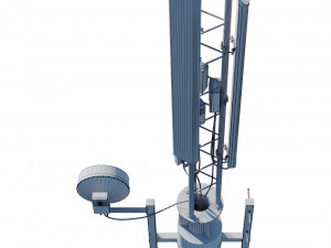 telecommunication tower Modèle 3D
