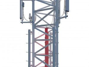 telecommunication tower Modelo 3D
