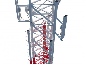 telecommunication tower Modelo 3D