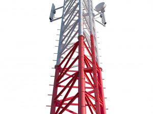 telecommunication tower Modelo 3D