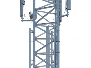 telecommunication tower Modelo 3D