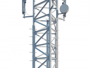 telecommunication tower Modelo 3D