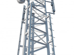 telecommunication tower Modelo 3D