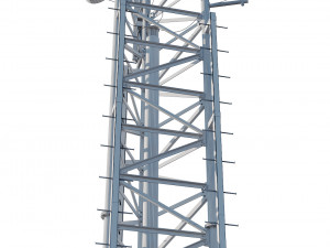 telecommunication tower Modelo 3D