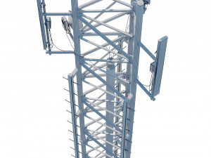telecommunication tower Modelo 3D