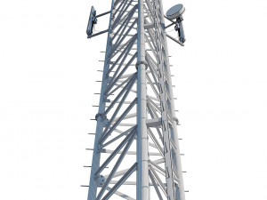 telecommunication tower Modelo 3D