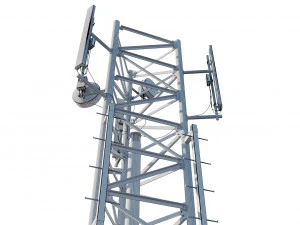 telecommunication tower 3D Model