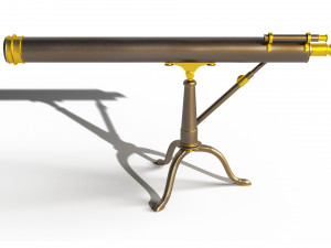 telescope refractor 3D Model