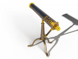 telescope refractor 3D Model