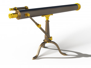 telescope refractor 3D Model