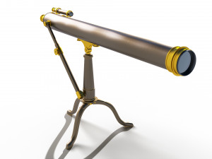 telescope refractor 3D Model