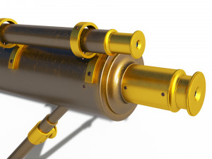 telescope refractor 3D Model