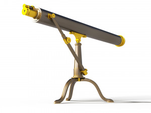 telescope refractor 3D Model