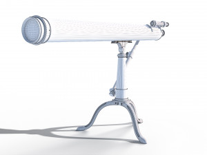 telescope refractor 3D Model