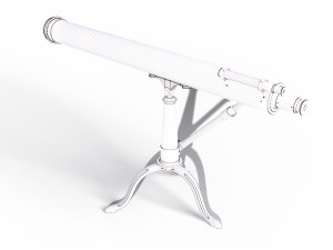telescope refractor 3D Model