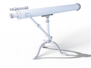 telescope refractor 3D Model