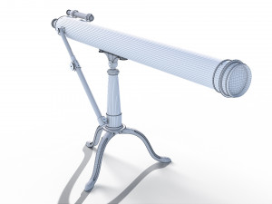 telescope refractor 3D Model