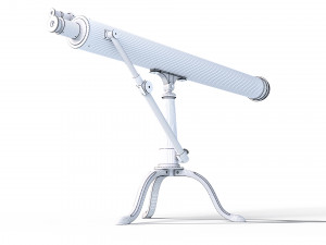 telescope refractor 3D Model