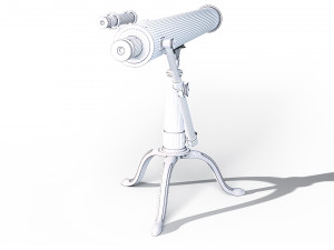 telescope refractor 3D Model