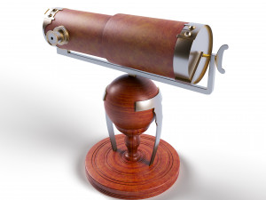 newtonian telescope 3D मॉडल