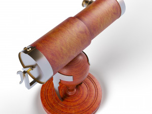 newtonian telescope 3D मॉडल