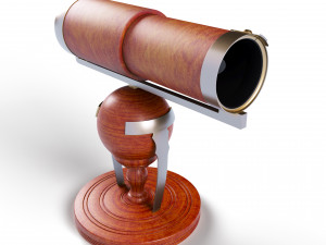 newtonian telescope 3D मॉडल