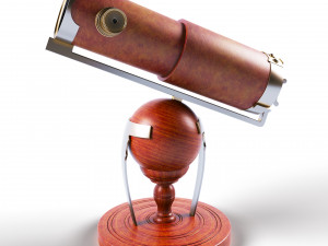 newtonian telescope 3D मॉडल