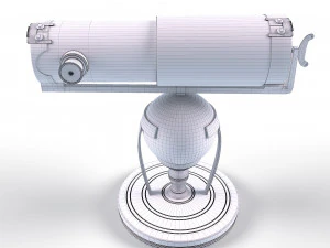 newtonian telescope 3D Model