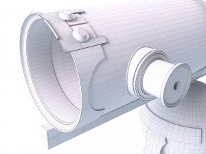newtonian telescope 3D Model